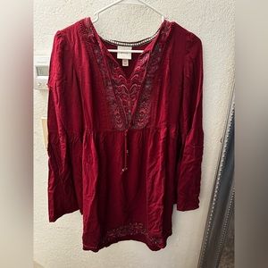XS top mid sleeve